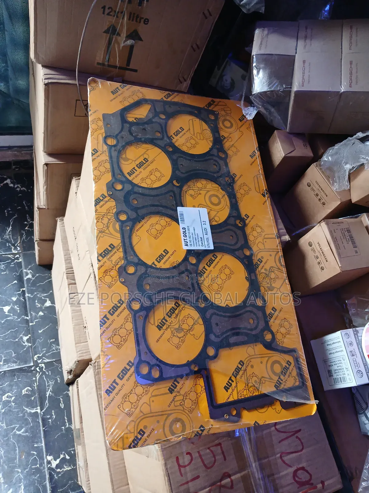 Top Cylinder Gasket V6 3.2 Touareg and Porsche Cayenne 2003-2007