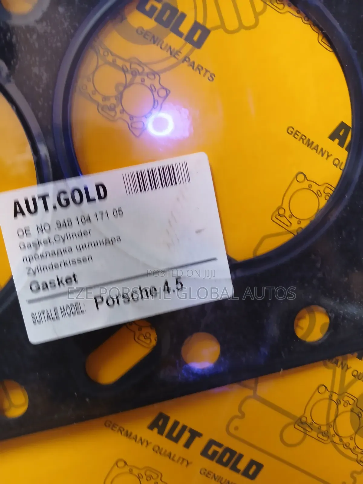 Top Cylinder Gasket V8 4.5 Porsche Cayenne 2003-2007
