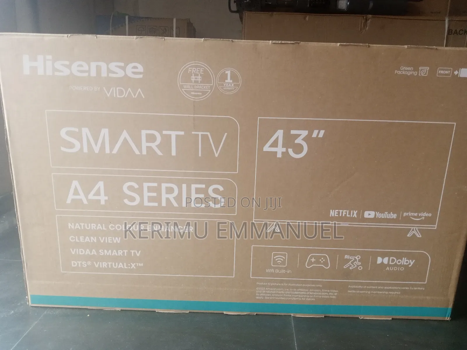 Hisense 43 Inches Smart TV