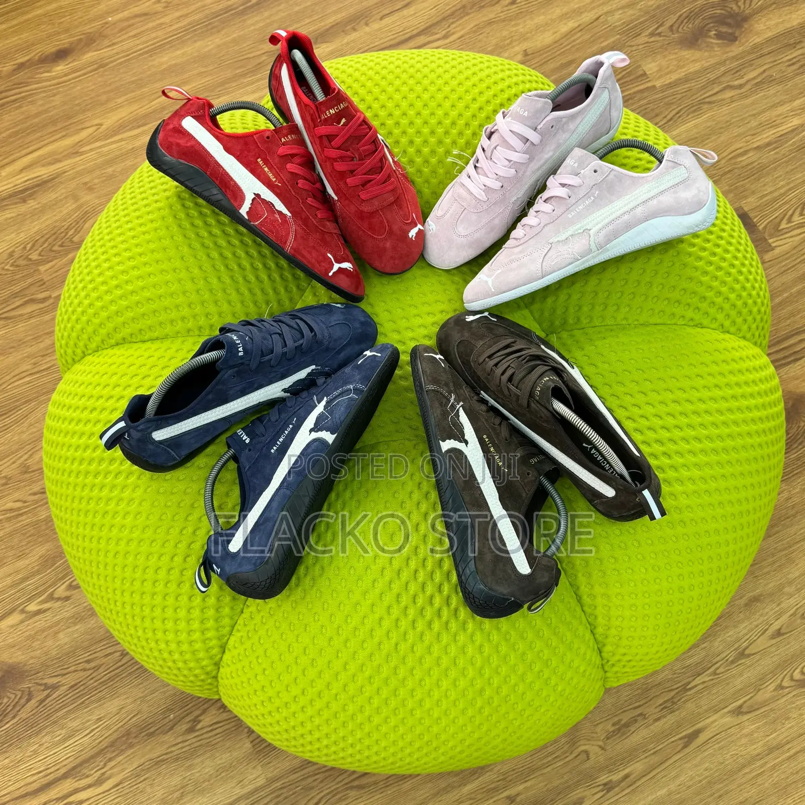 Original Balenciaga Fw25 X Puma Speedcat Park Sneakers