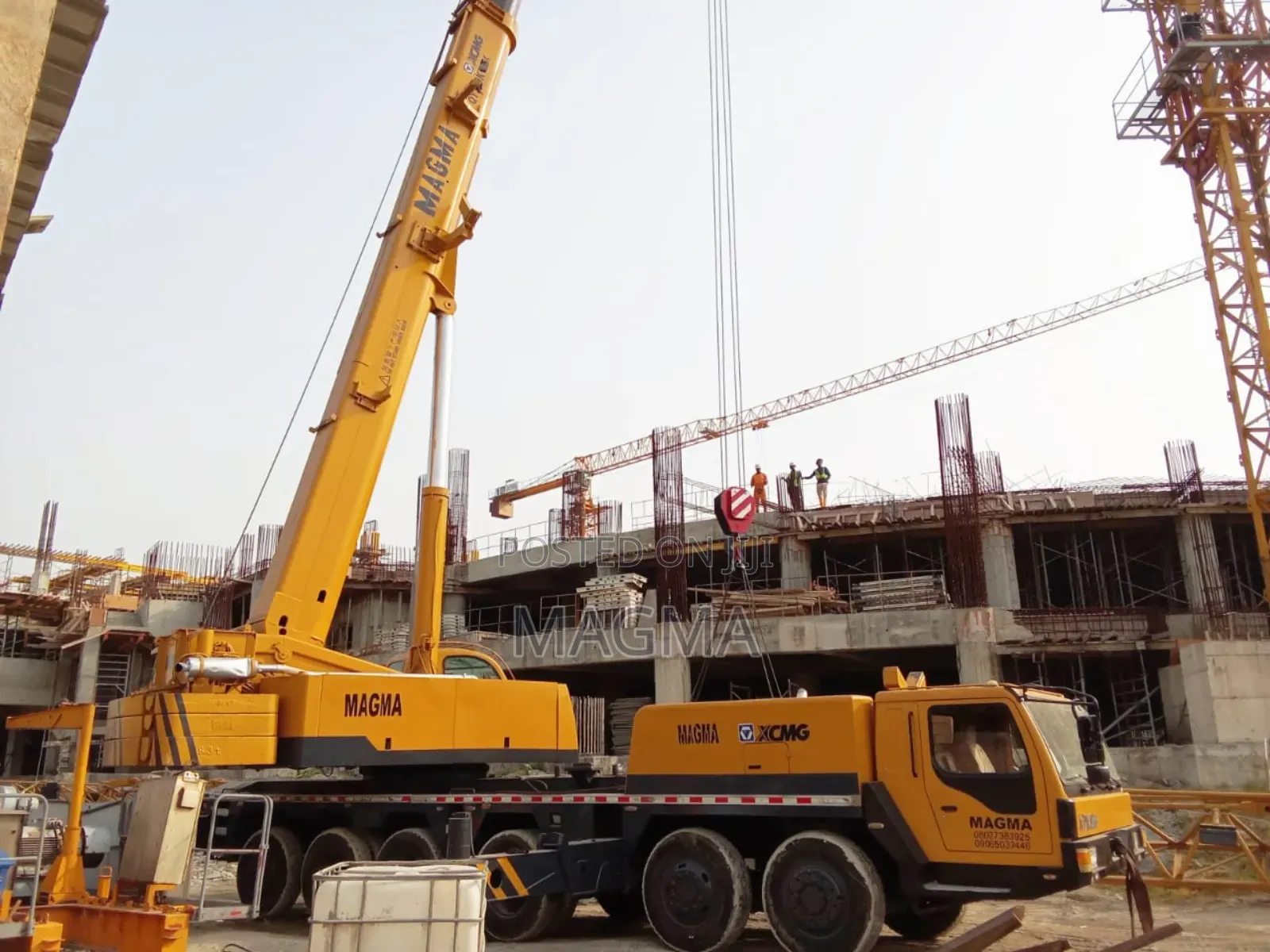 110ton Motor Crane Available for Lease / Hire - Premobbed