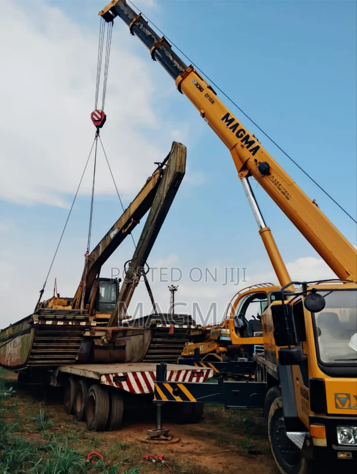 110ton Motor Crane Available for Lease / Hire - Premobbed