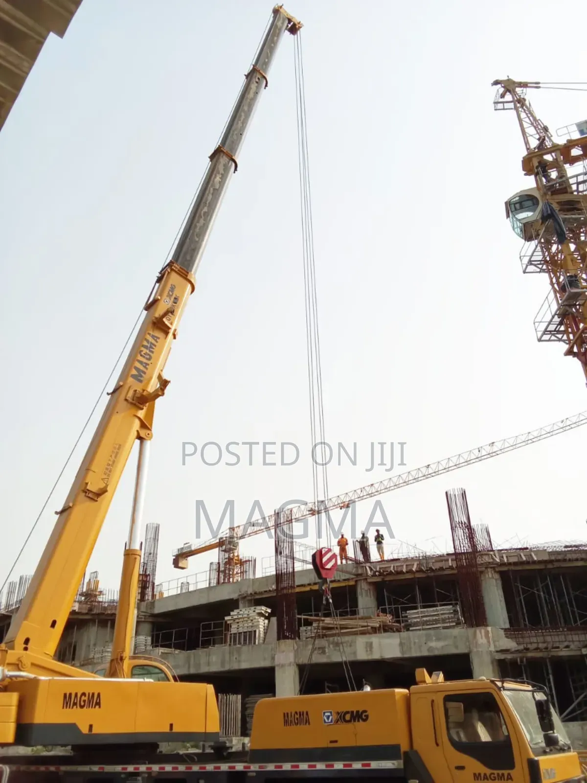 110ton Motor Crane Available for Lease / Hire - Premobbed