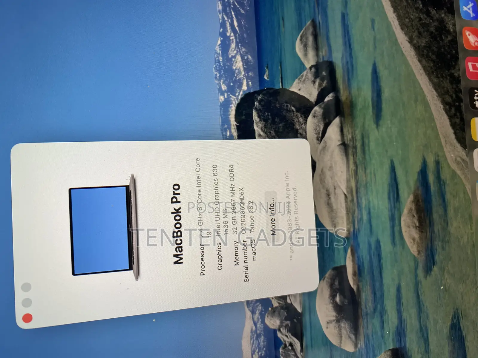 Laptop Apple MacBook Pro 2019 32GB Intel Core i9 SSD 2T