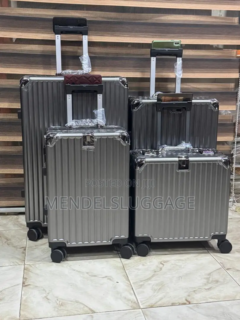 Aluminum Frame Travel Luggage Set With Tsa Lock Spinner Wheels
