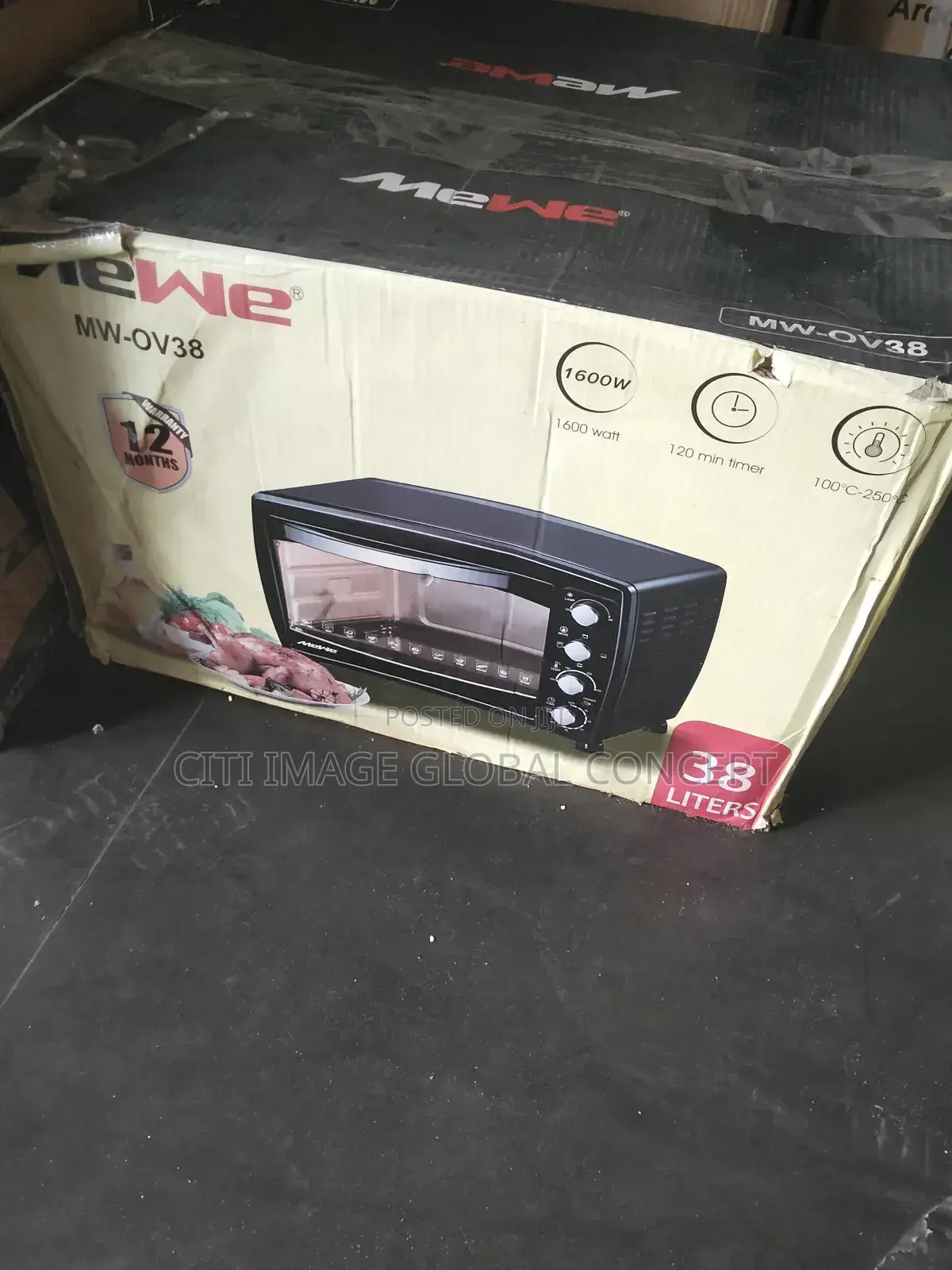 Mewe Oven 38l