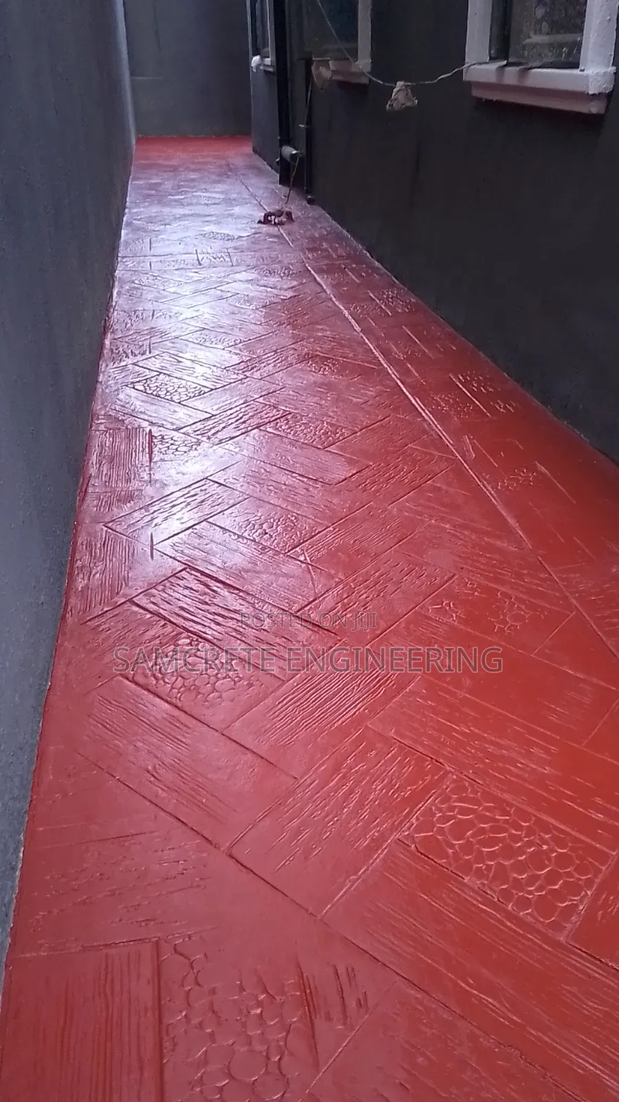 Stamped Concrete Floor