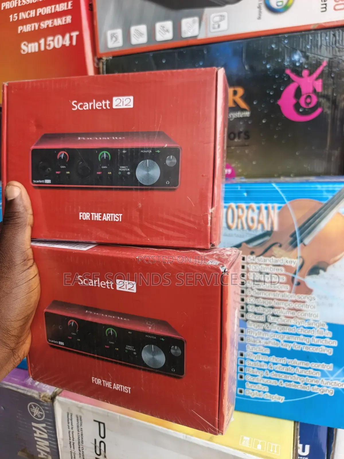 Soundcard Scarlet2i2