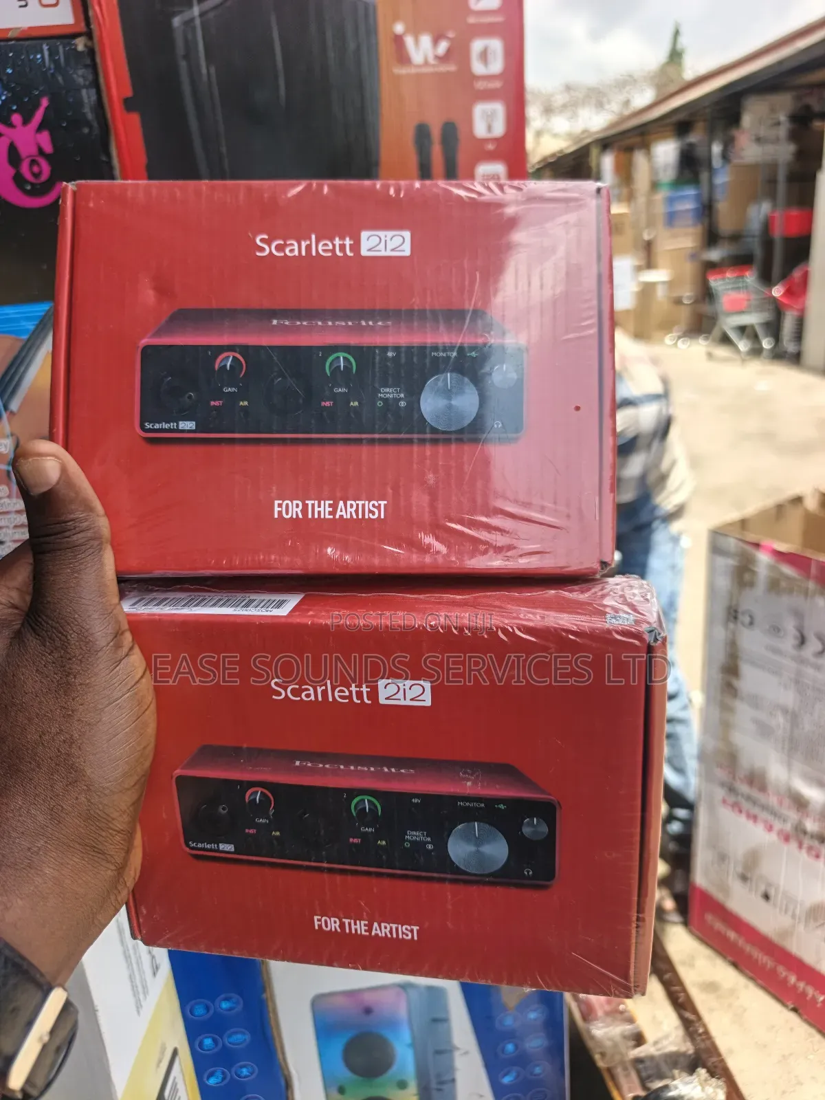 Soundcard Scarlet2i2
