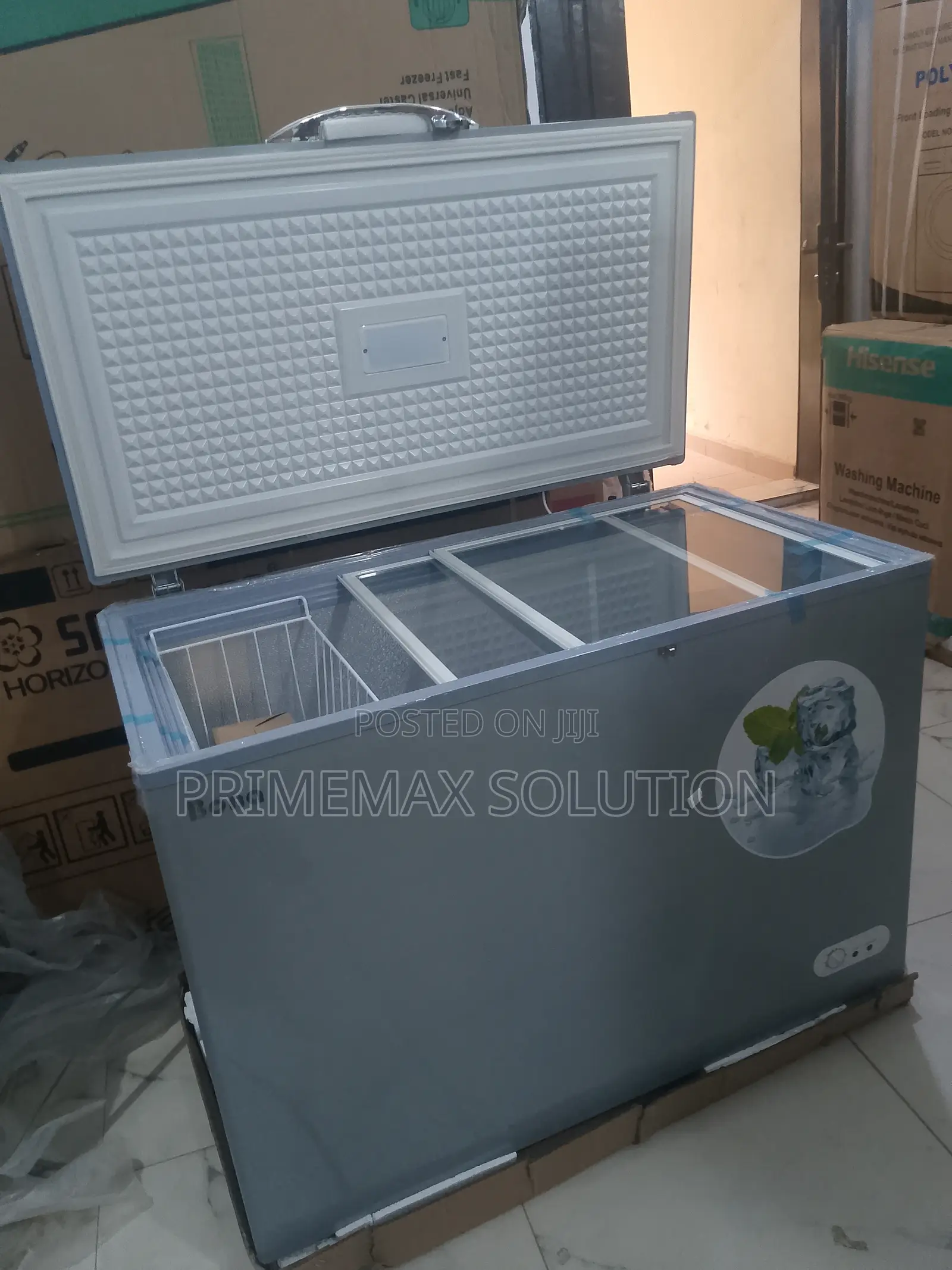 Solar-Ready Bona 318l Chest Freezer With Adjustable Dual Temperature