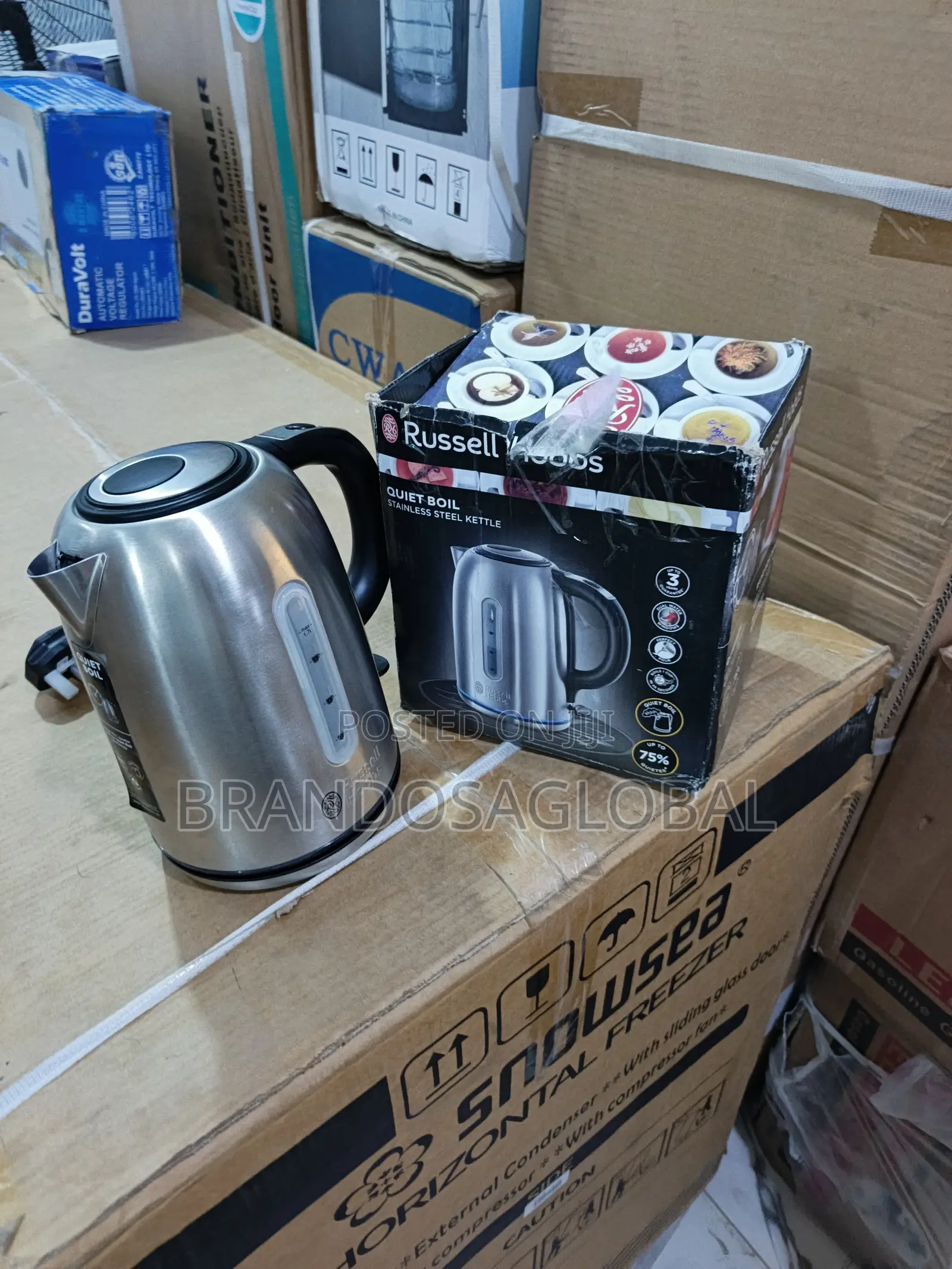 Russell Hobbs Stainless Steel Kettle – Everyday Kitchen Kettle