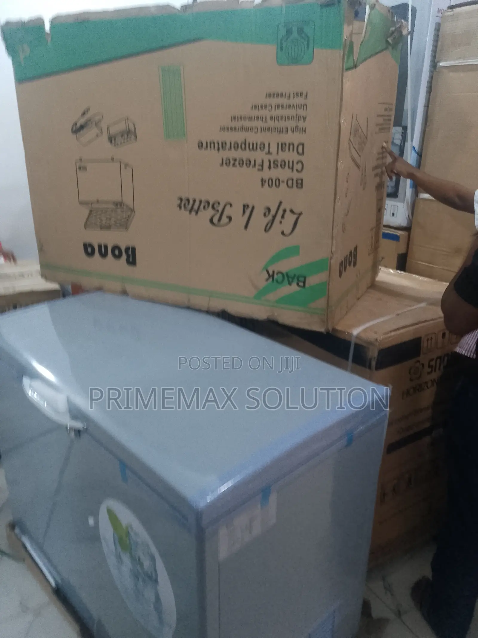 Silent Operation Bona 318l Dual Temperature Solar Chest Freezer