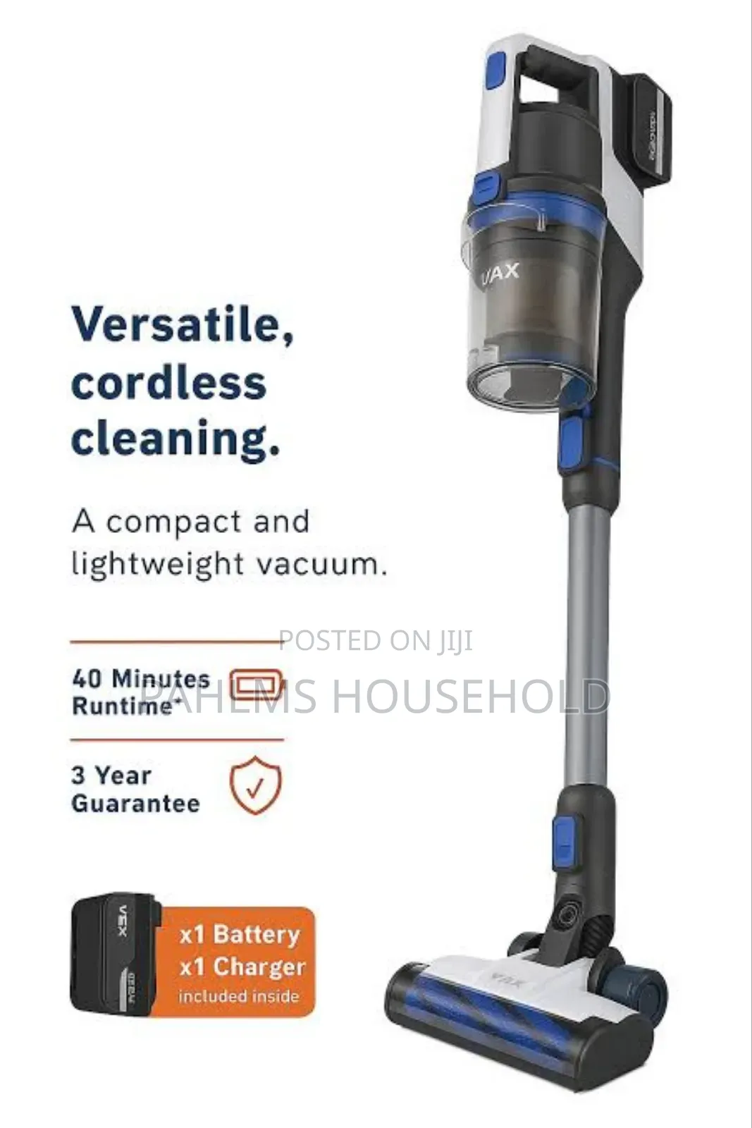 Vax Powerful Cordless Vacuum Cleaner