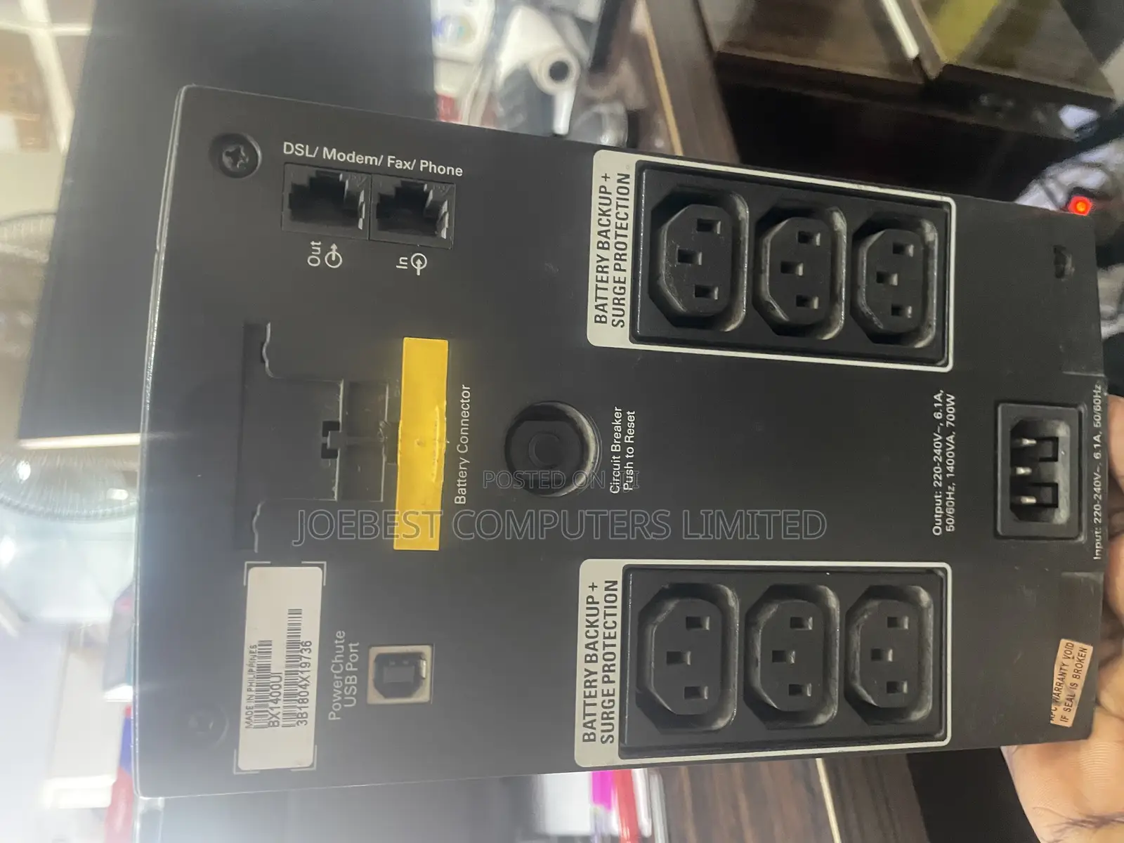 Apc Ups Back-Up 1400 Buy Battery and Use