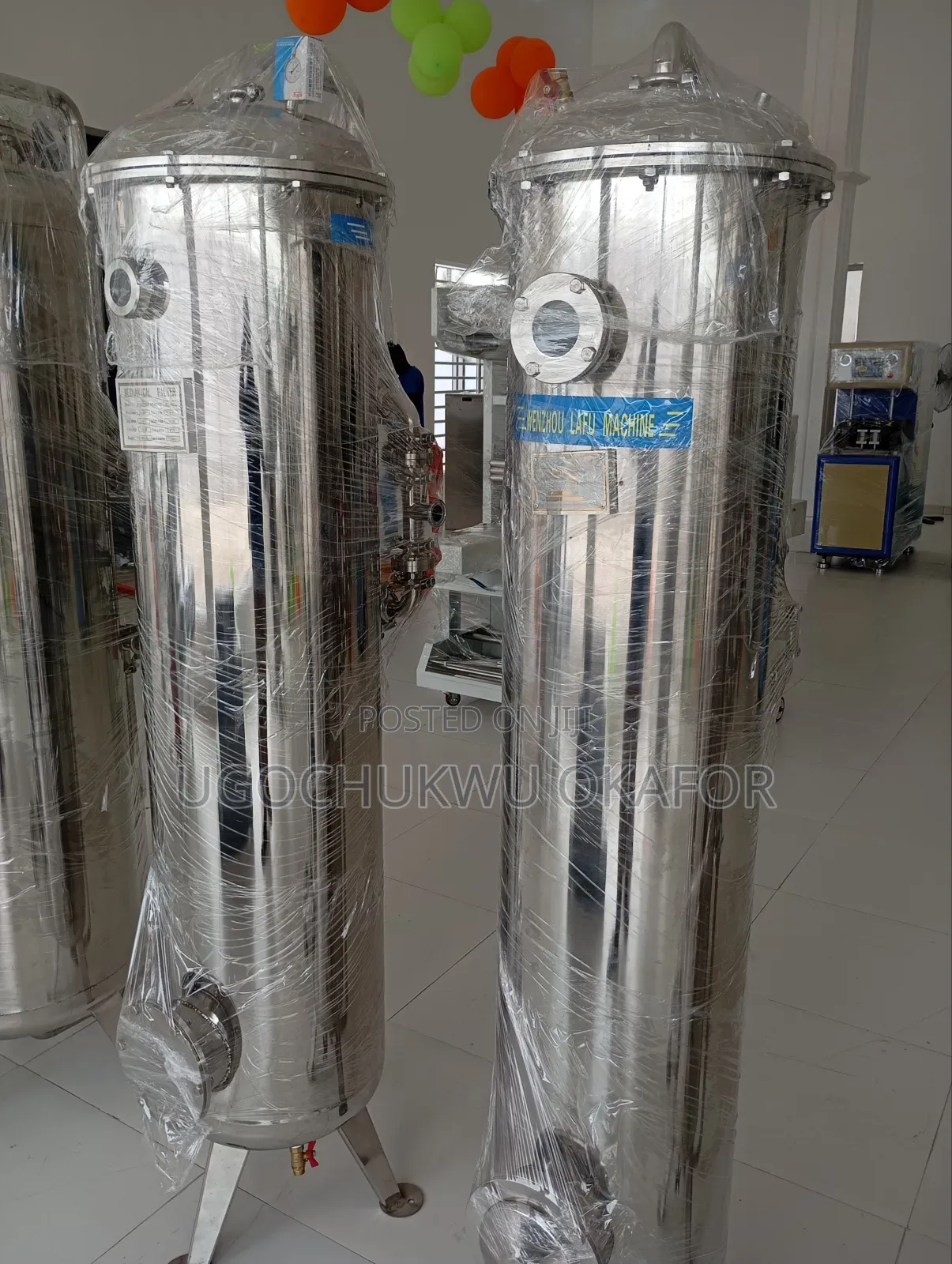 Flirtation Water Treatment Tank
