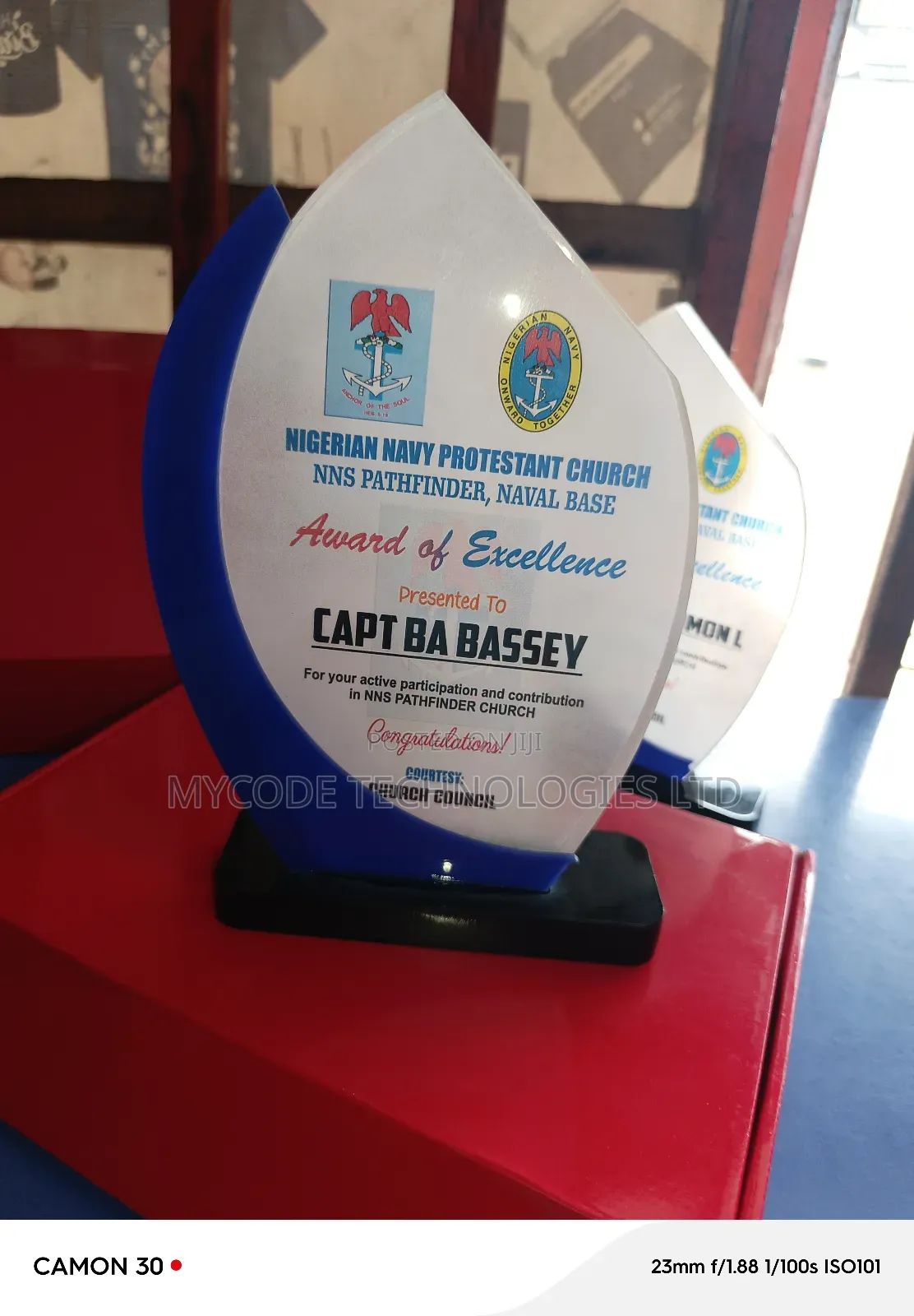 Award Plaque | Glass Award | Frame | Trophy | Appreciation Plaque