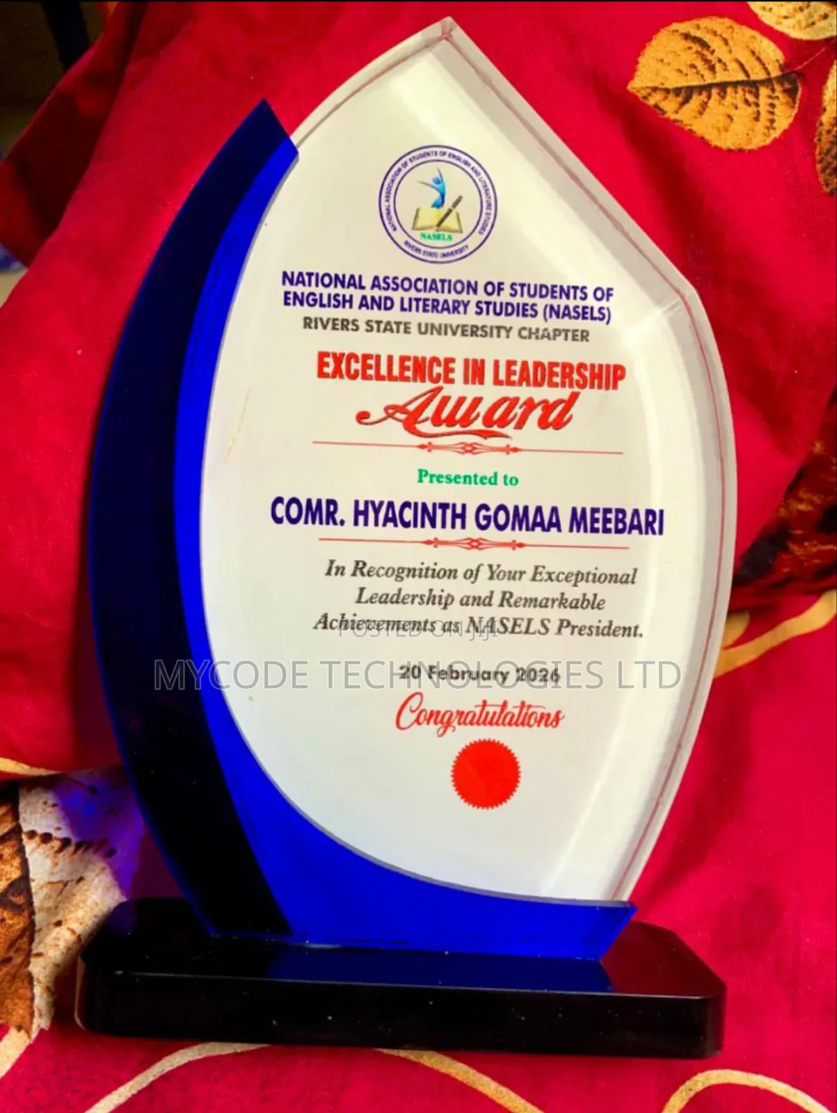 Award Plaque | Glass Award | Frame | Trophy | Appreciation Plaque