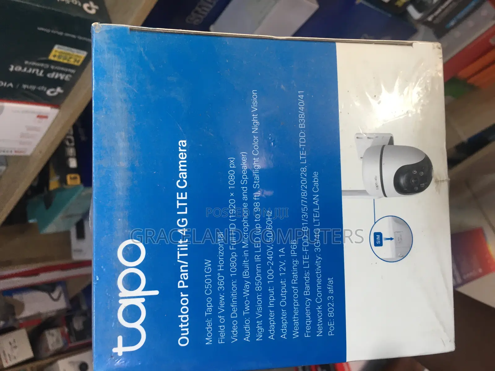 Tp-Link Tapo C501gw Outdoor Pan/Tilt 4g Lte Camera