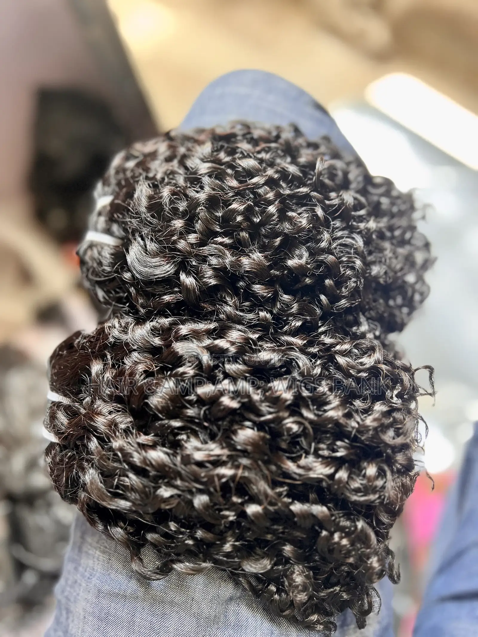 Human Hair Pixxy Curl Per Bundles