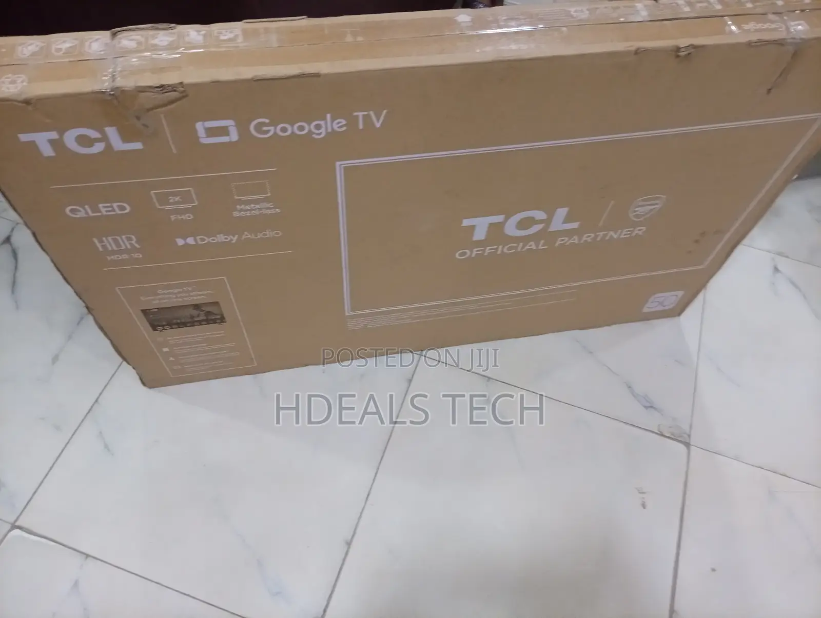 TCL 50” Smart Tv – Crystal Clear Display + Wifi