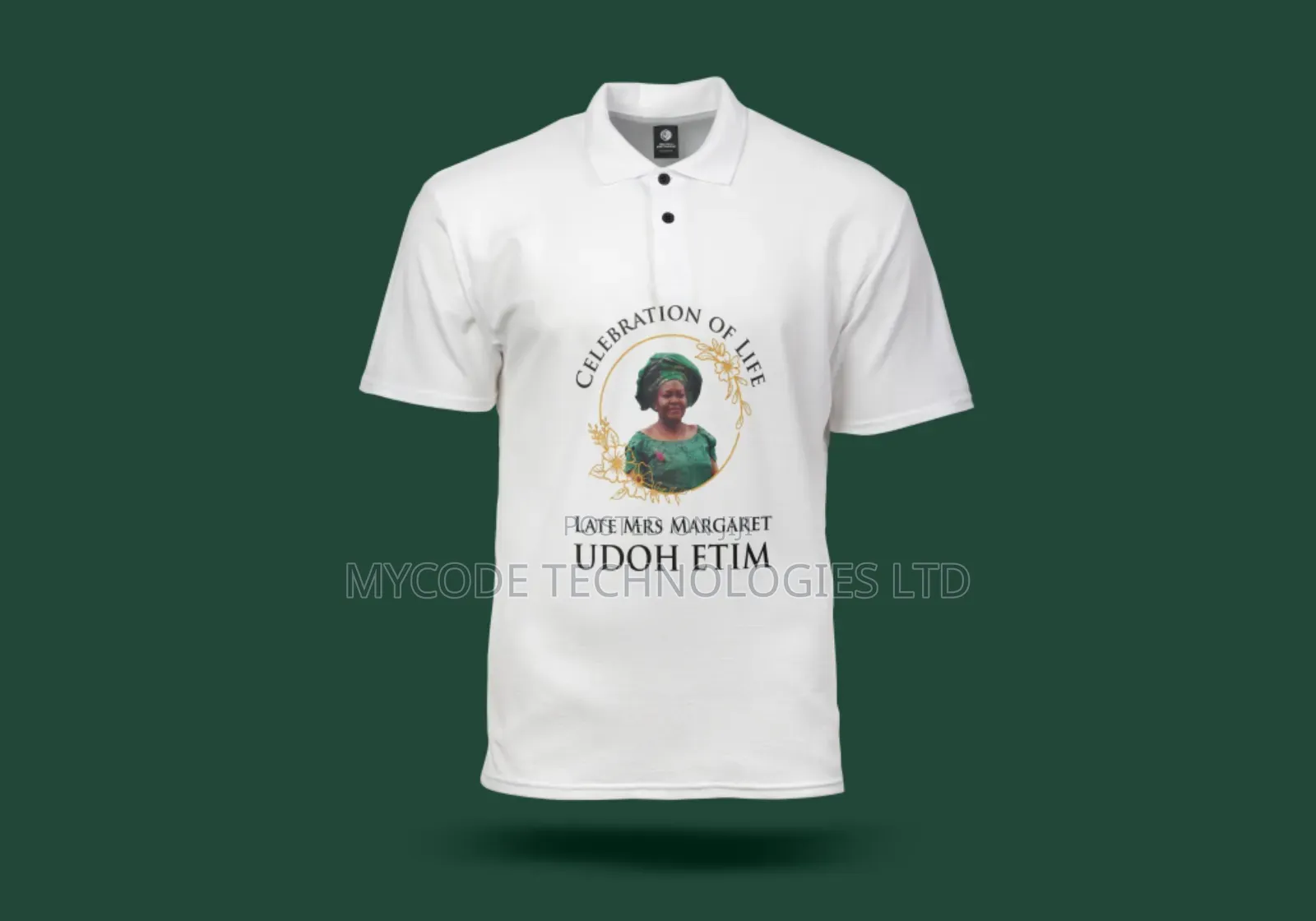 Burial Shirt Printing | Memorial Funeral Shirt