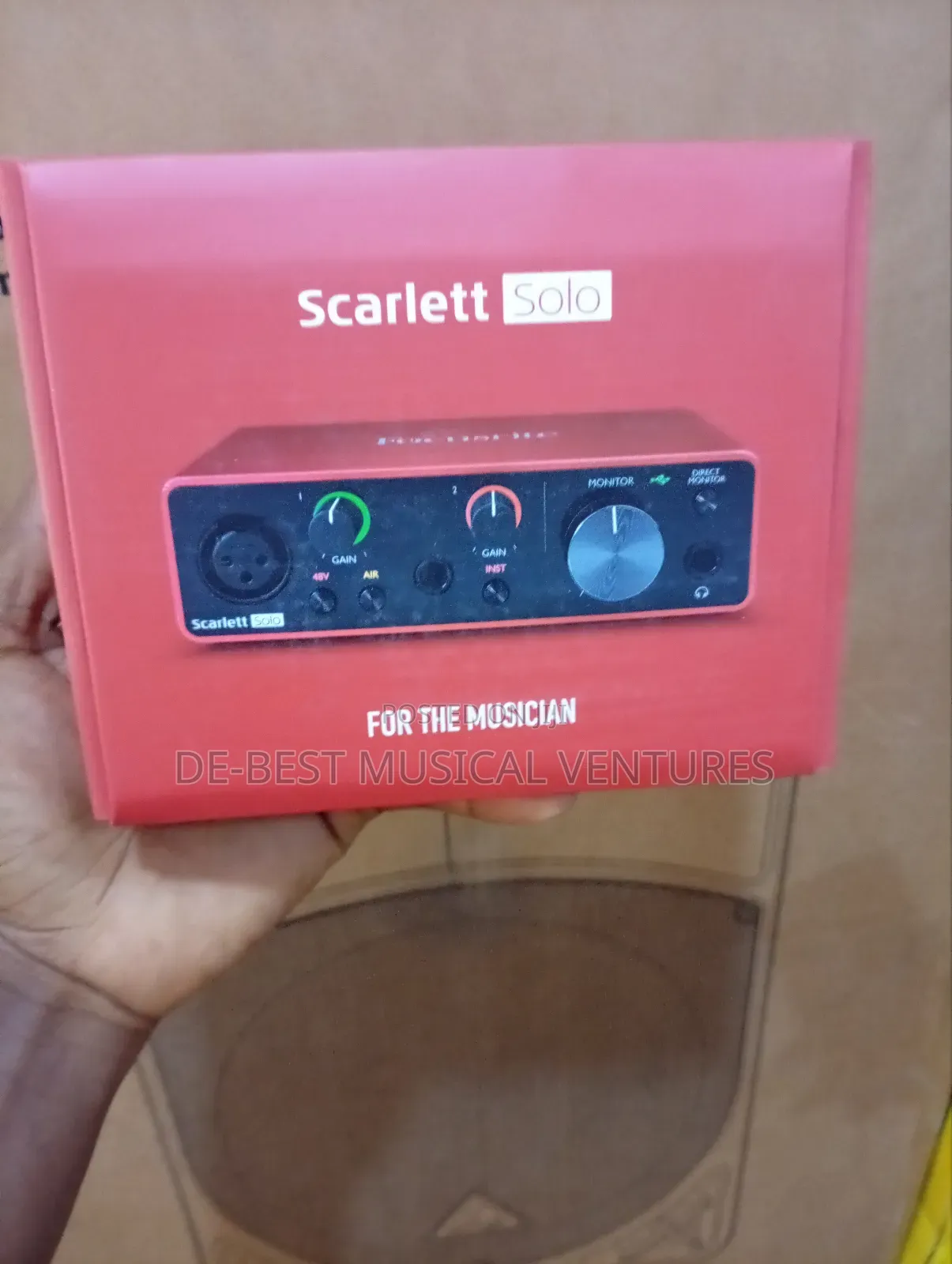 Scarlett Solo Soundcard