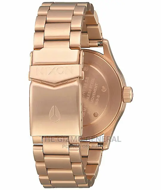 Nixon Sentry 38 SS Rose Gold Black Watch