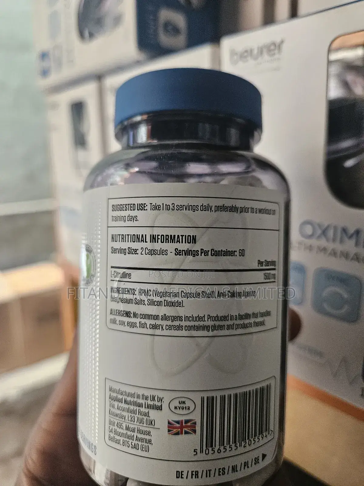 L-Citrulline Applied Nutrition