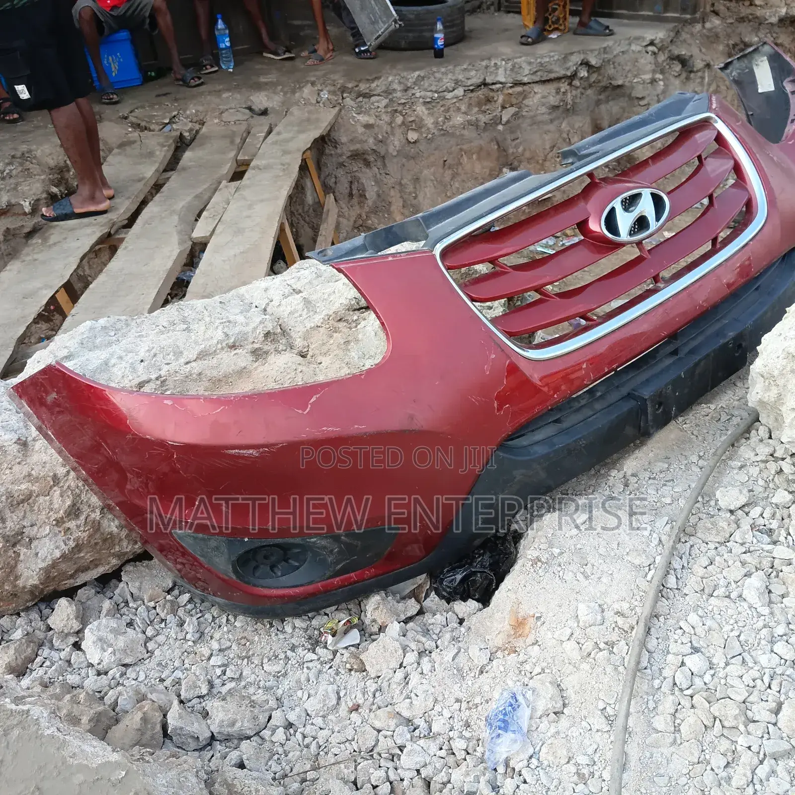 Complete Front Bumper Hyundai Santafe 2010