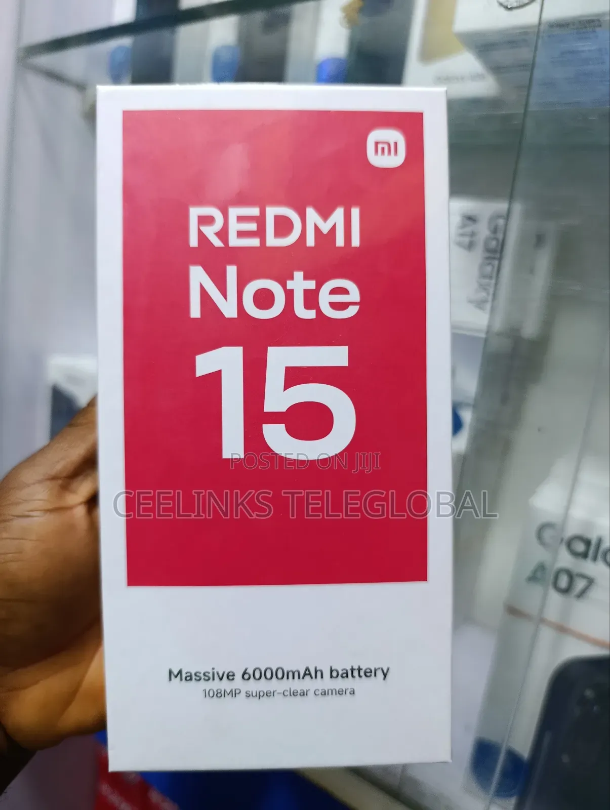 New Xiaomi Redmi Note 15 256 GB Black