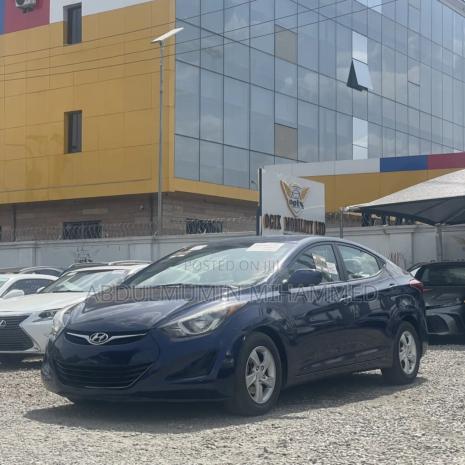 Hyundai Elantra 2014 Blue