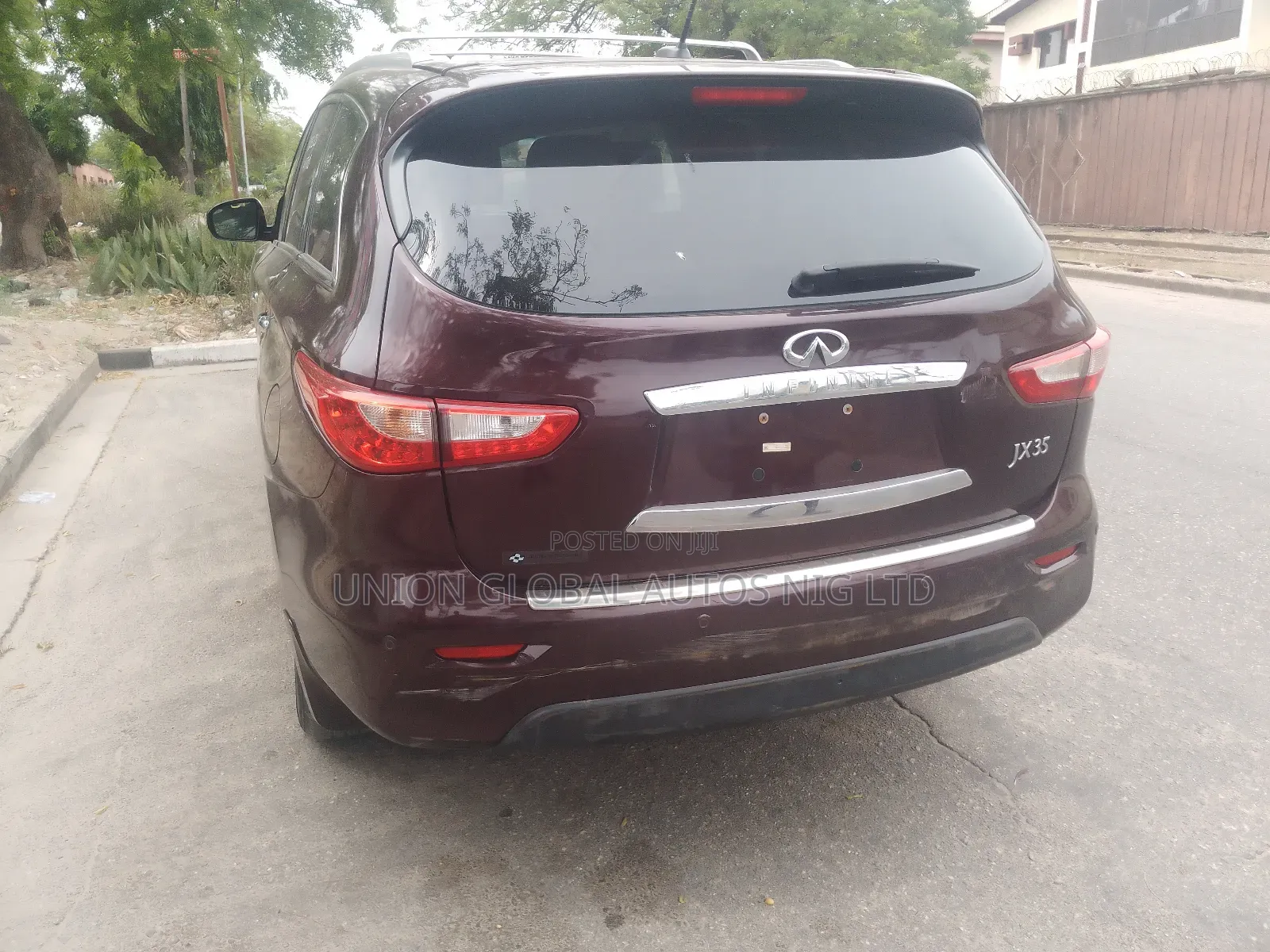 Infiniti JX 2013 Red