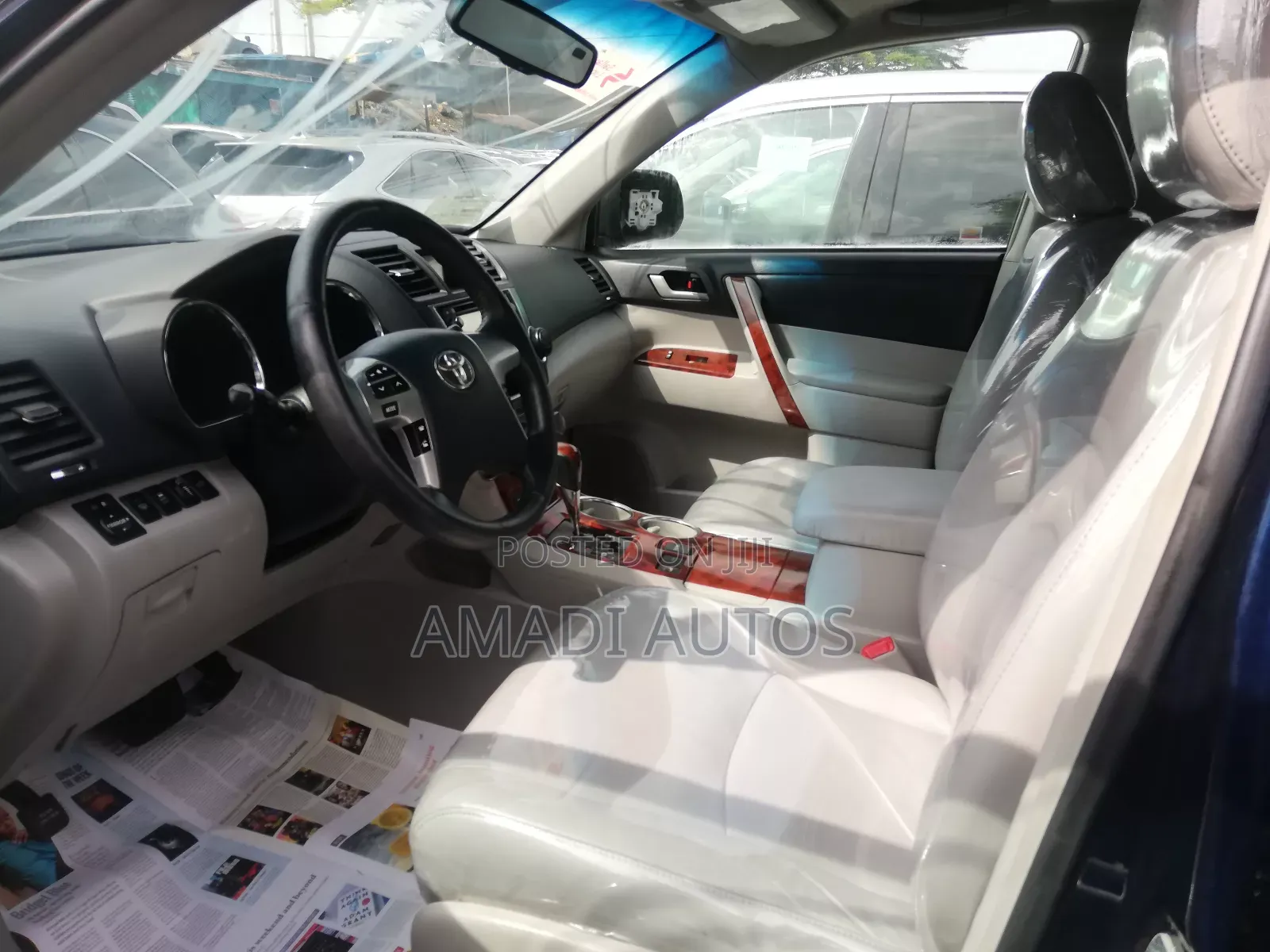 Toyota Highlander Limited 3.5l 4WD 2013 Blue