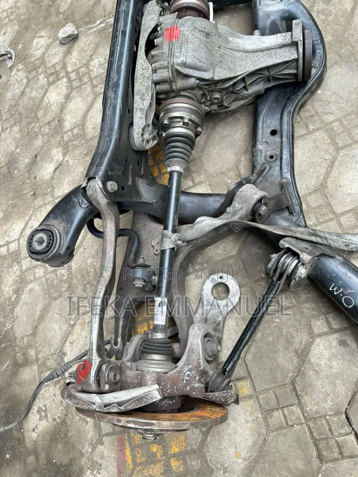 Rear Back Subframe Audi Q5 Complete