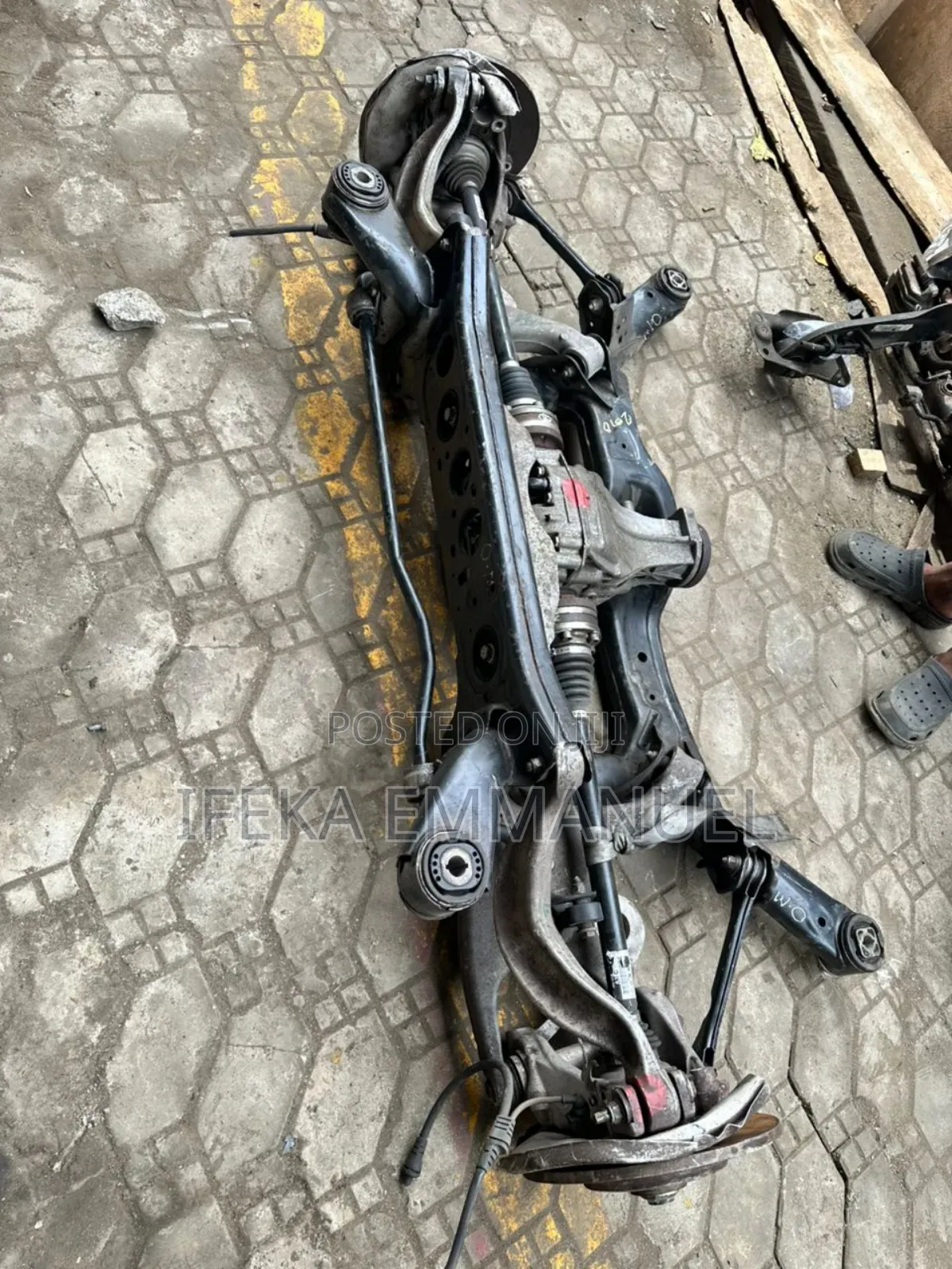 Rear Back Subframe Audi Q5 Complete