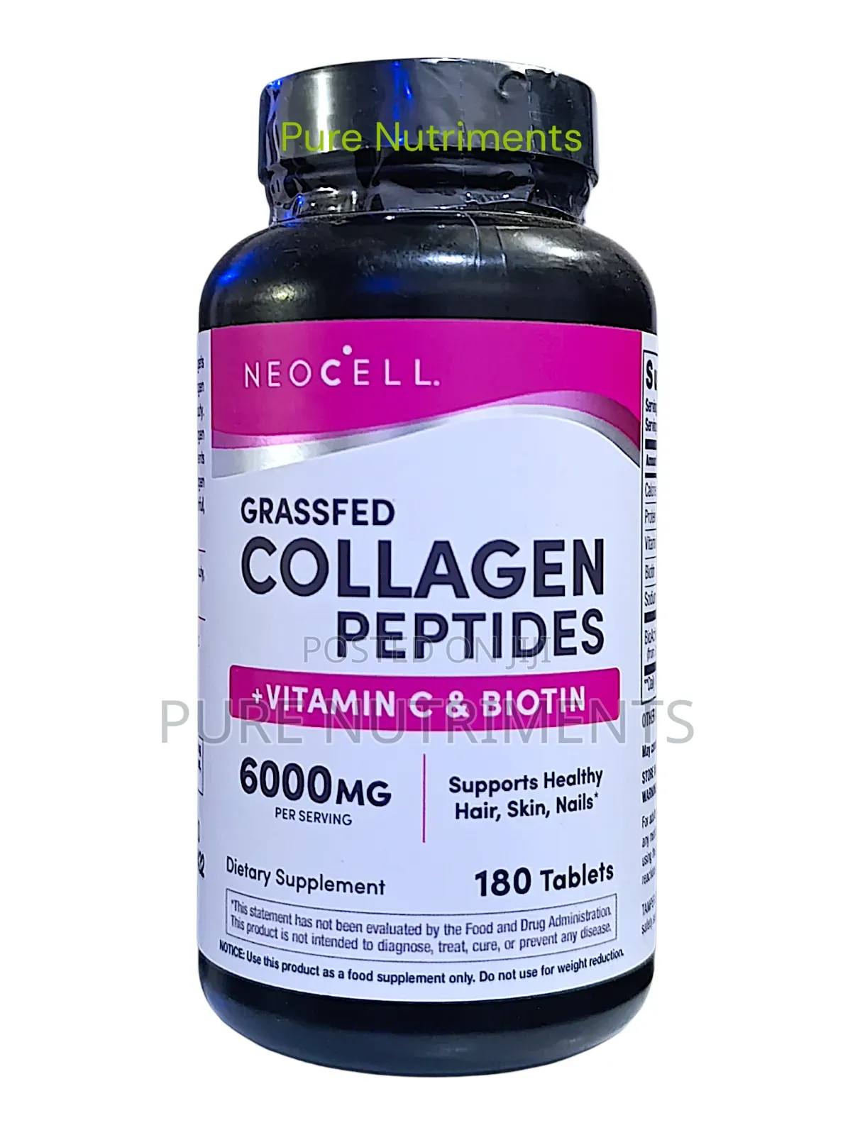 Neocell Collagen + Vit C Biotin - 180 Tablets