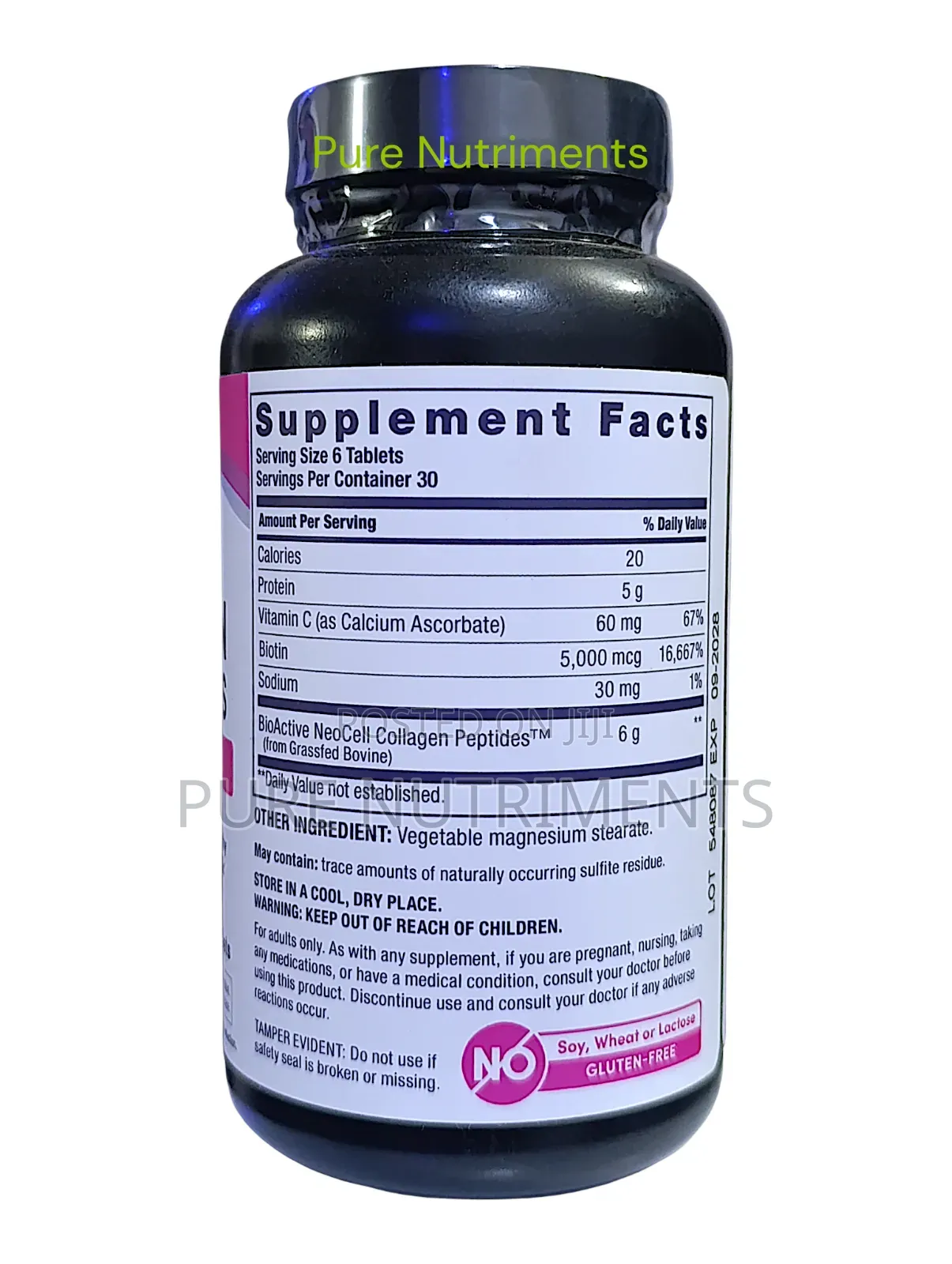Neocell Collagen + Vit C Biotin - 180 Tablets