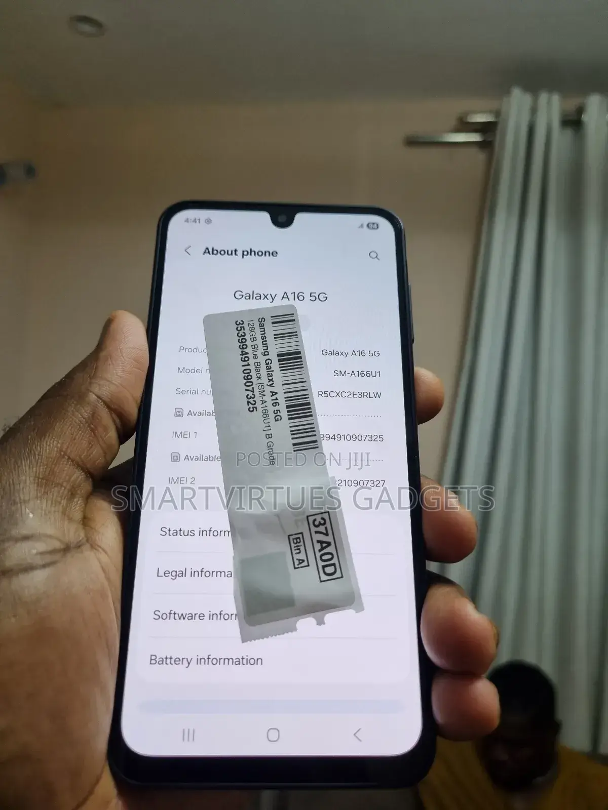 Samsung Galaxy A16 5G 128 GB Black