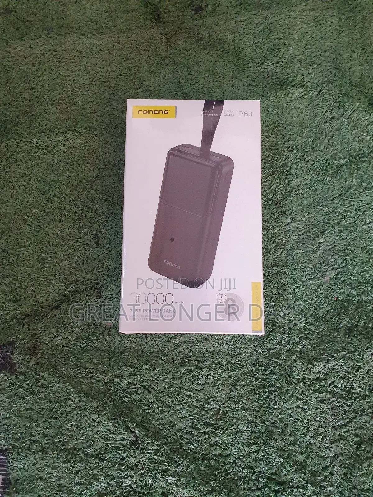 Foneng Power Bank 30000mah Without Fast Charging and Not Type C Out