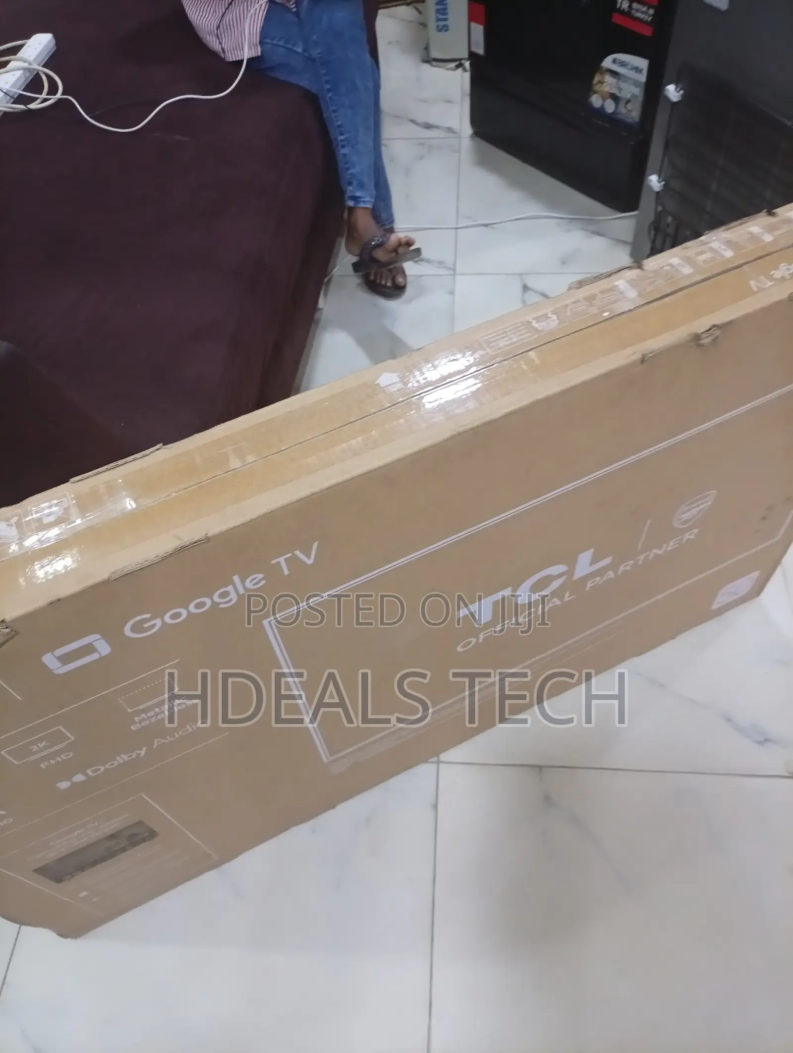 Brand New TCL 50 Inch Smart Tv – Super Sharp Picture