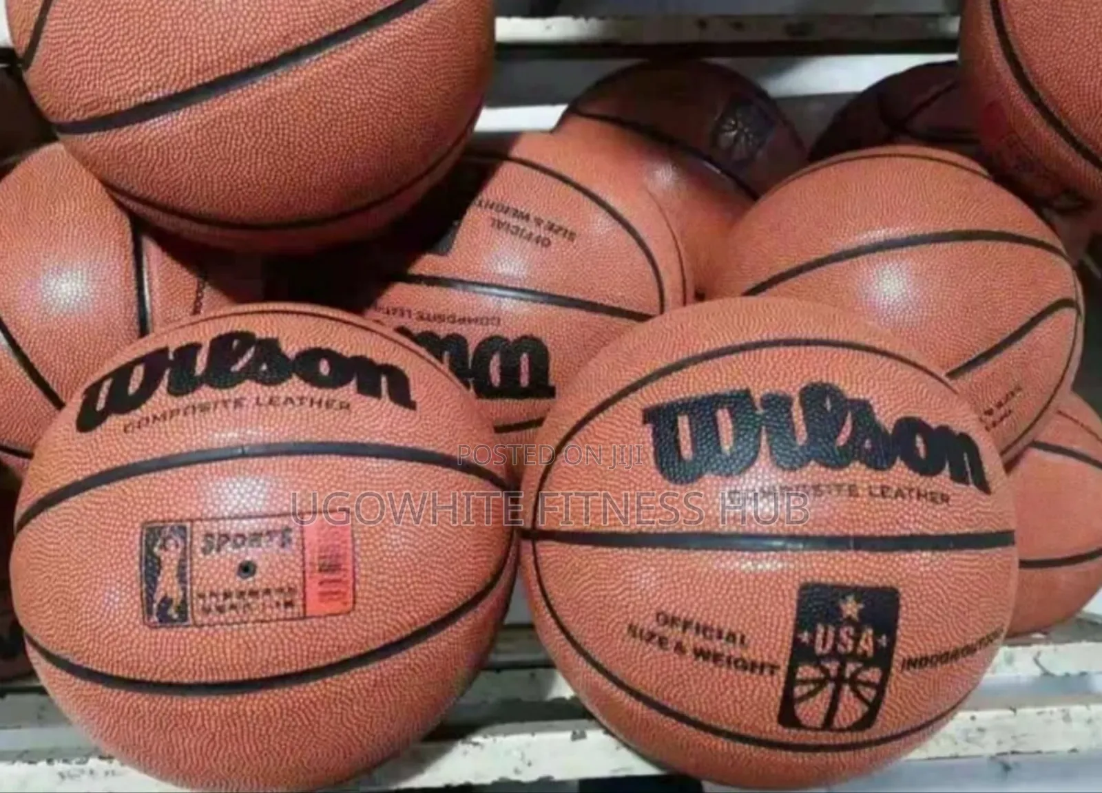 Wilson Nba Composite Leather Basketballs,