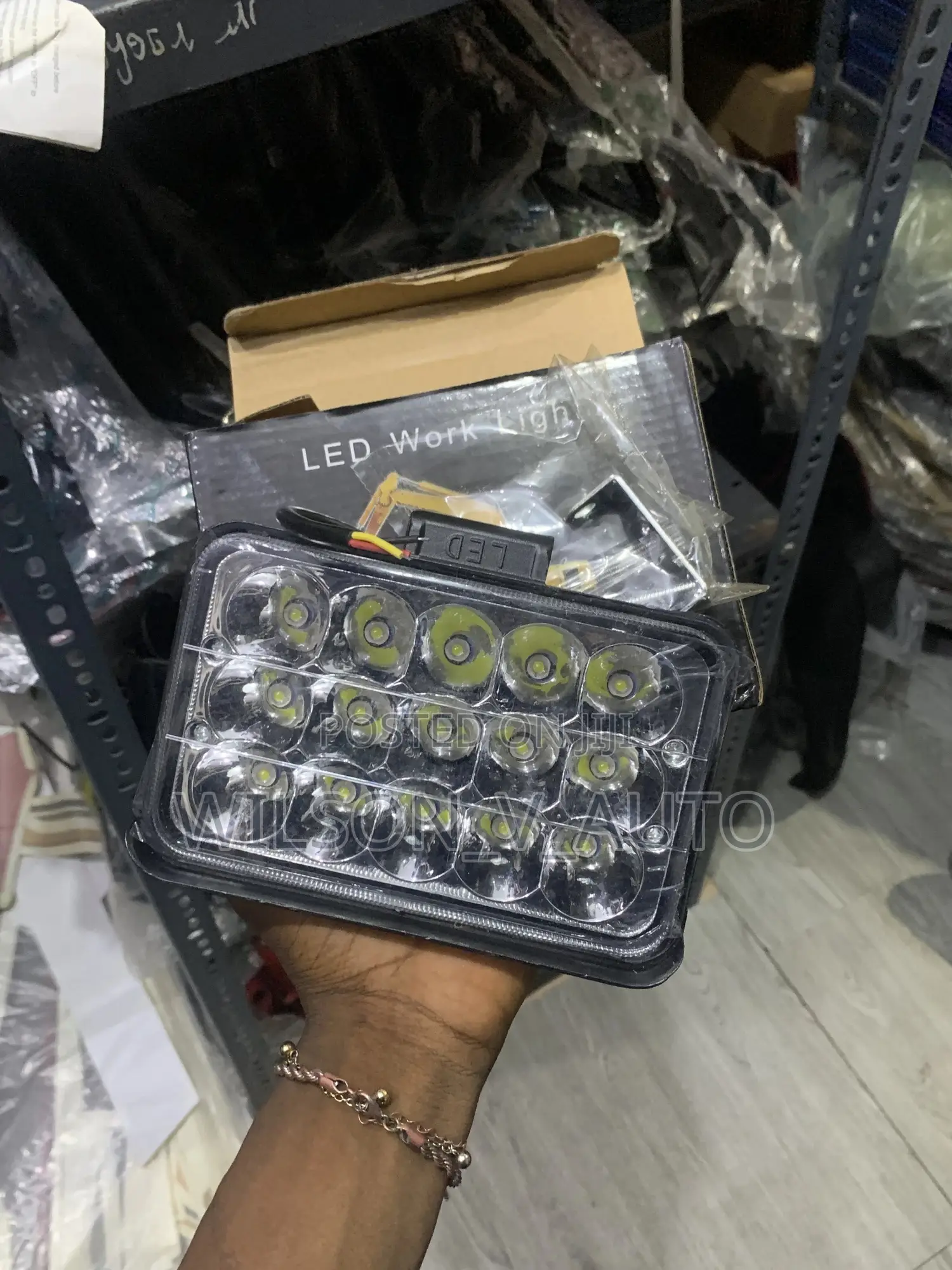 High Power 16 Led Work Light - Super Bright