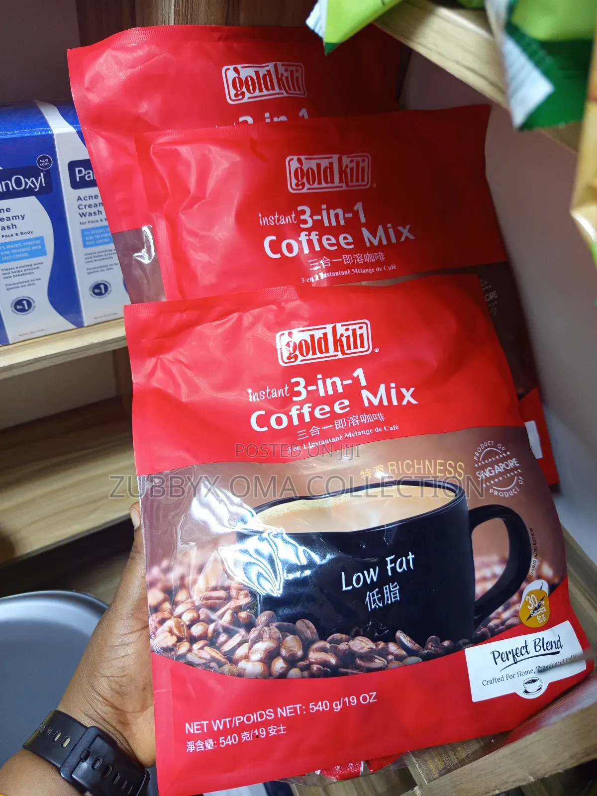 Gold Kili Instant 3 in 1 Coffee Mix