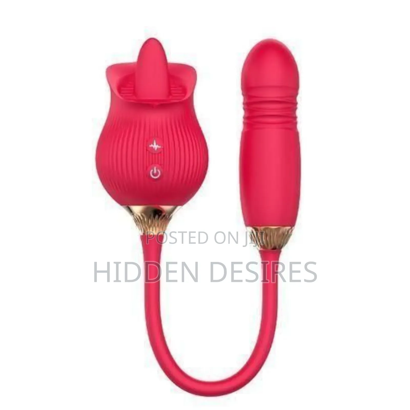 Powerful Rose Vibrator for Women (Sucking, Thrustimg Rechargeable)