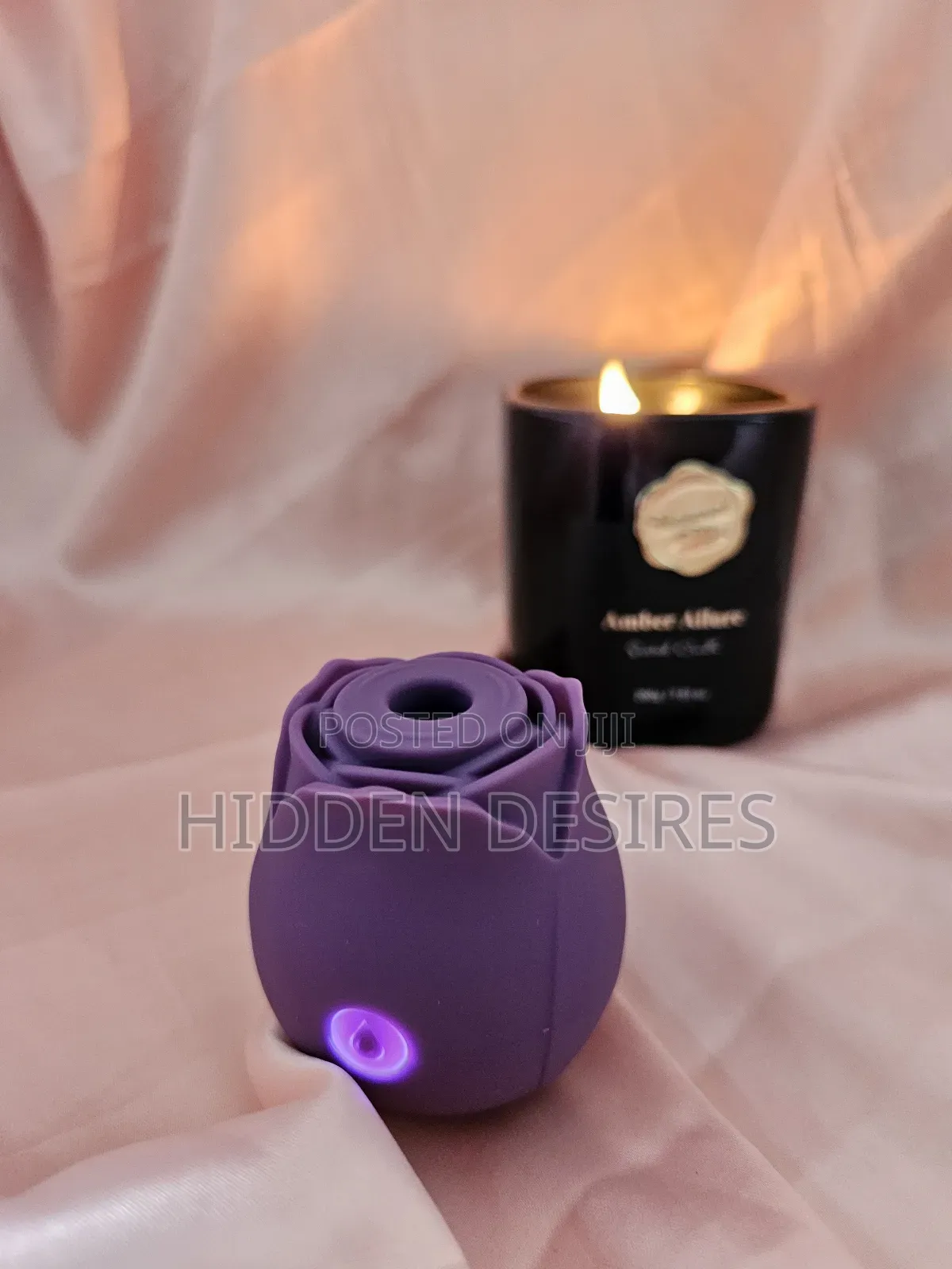 Luxury Rose Vibrator for Women - Soft, Rechargeable Quiet