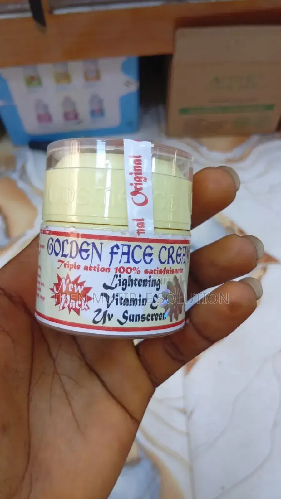 Golden Face Cream