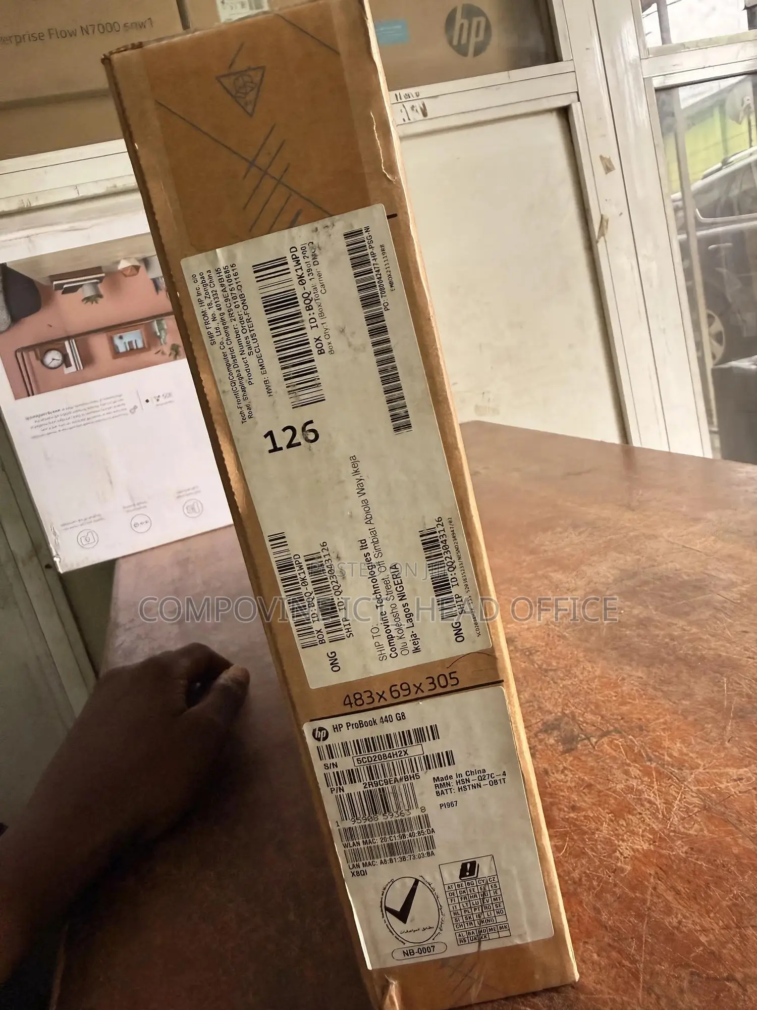 New Laptop HP ProBook 440 G8 8GB Intel Core i5 SSD 512GB