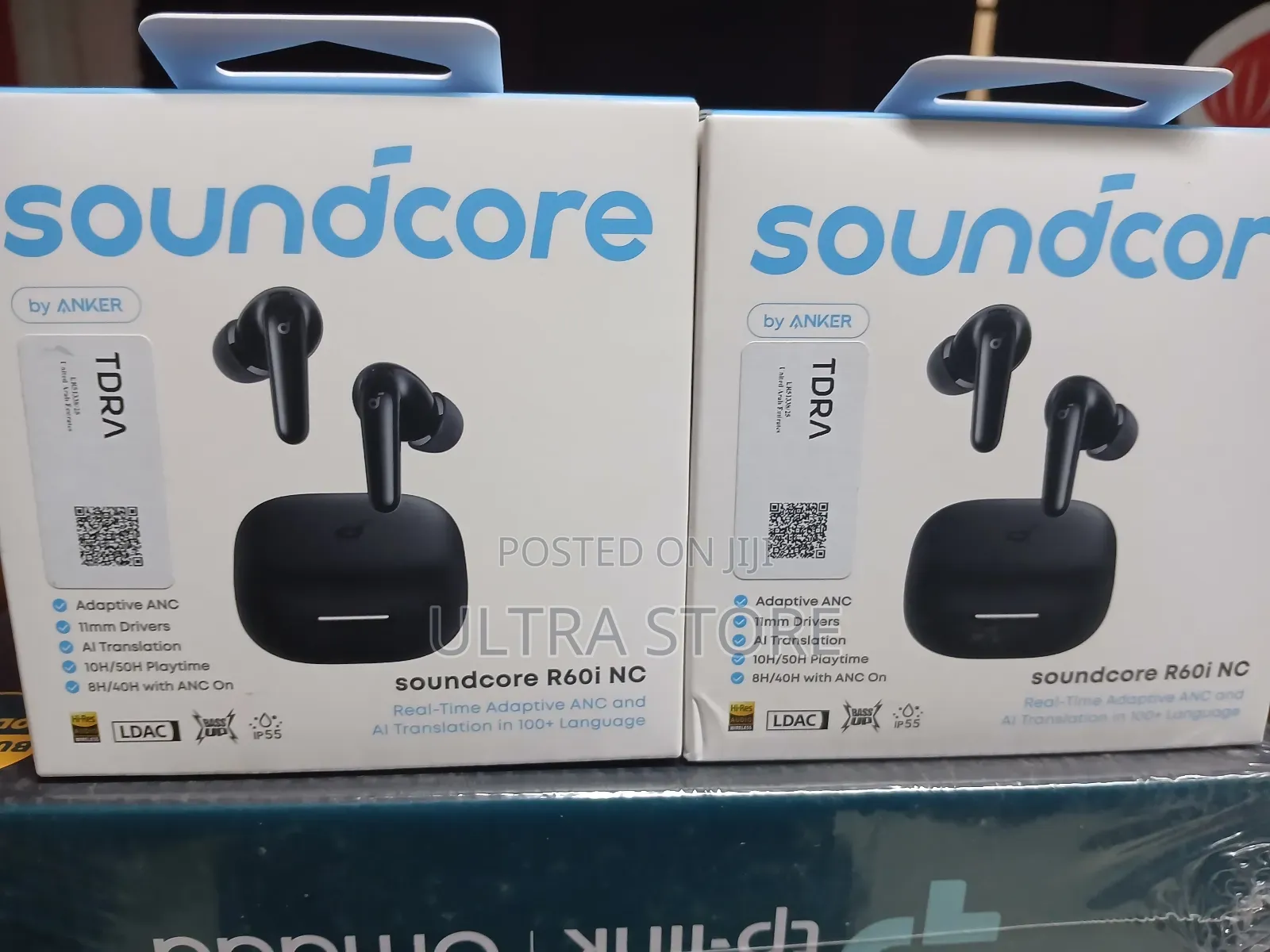 Anker Soundcore R60i Nc - 6-Mics - Real-Time - Anc - Black