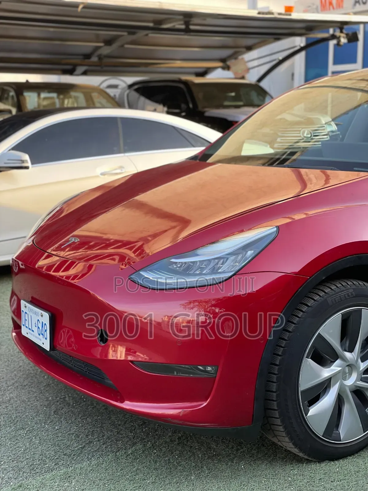 Tesla Model Y 75D kWh Long Range AWD 2021 Red