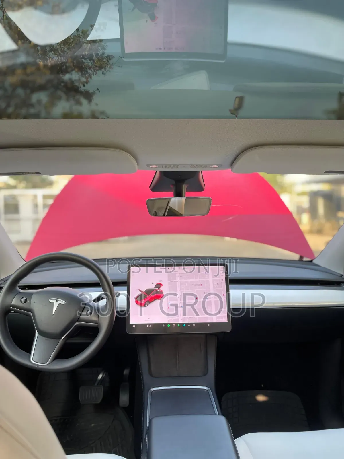 Tesla Model Y 75D kWh Long Range AWD 2021 Red